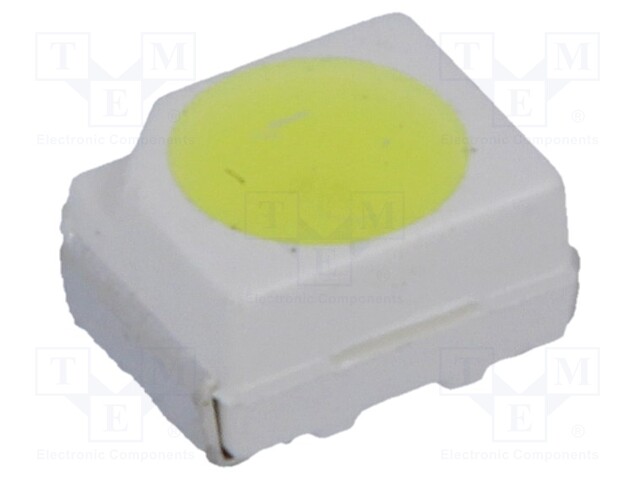 LED; SMD; 3528,PLCC2; white cold; 1560÷1900mcd; 10000(typ)K; 120°