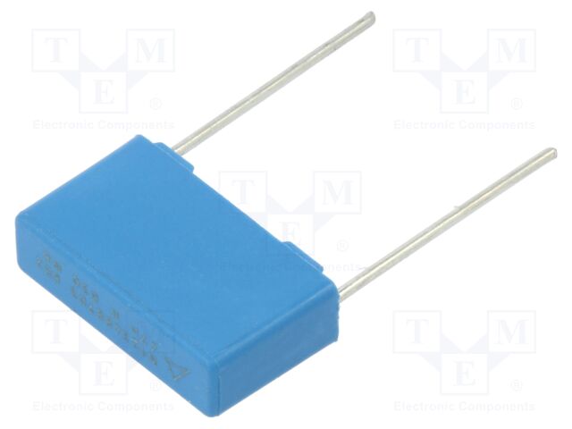 Capacitor: polypropylene; MKP; 47nF; 5x10.5x18mm; THT; ±10%; 15mm