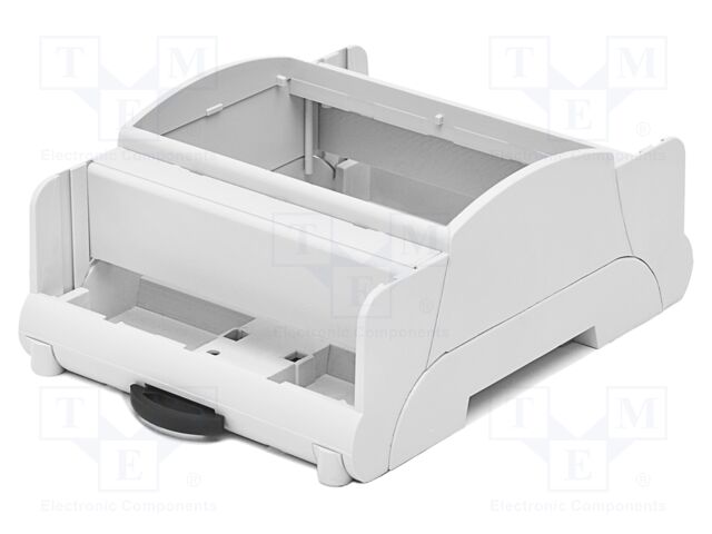 Enclosure: for DIN rail mounting; No.of mod: 4