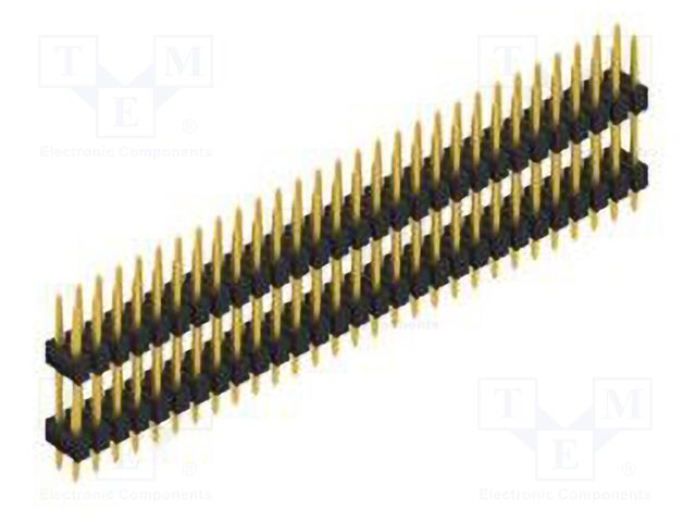 Connector: pin strips; pin header; male; PIN: 58; 2.54mm; THT; 2x29