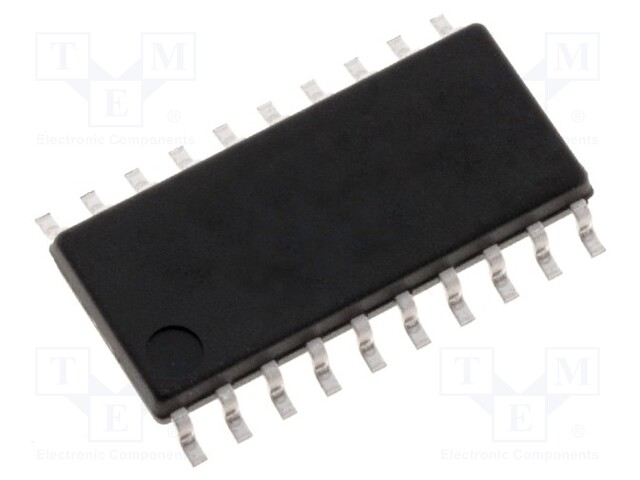 STM8 microcontroller; Flash: 8kB; EEPROM: 640B; 16MHz; SO20; PWM: 3