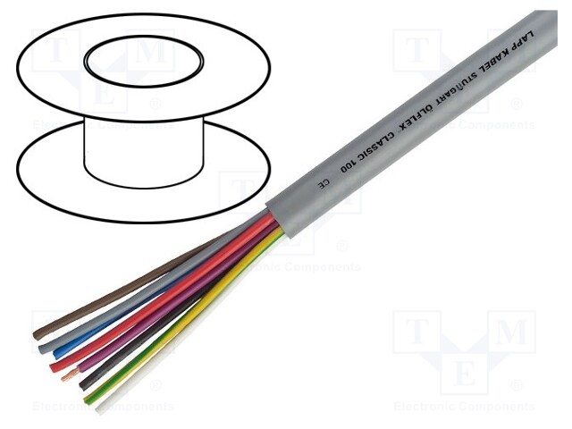 Wire; stranded; Cu; ÖLFLEX® CLASSIC 100; 12G0,75mm2; unshielded
