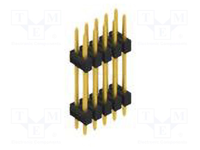 Connector: pin strips; pin header; male; PIN: 10; 2.54mm; THT; 2x5