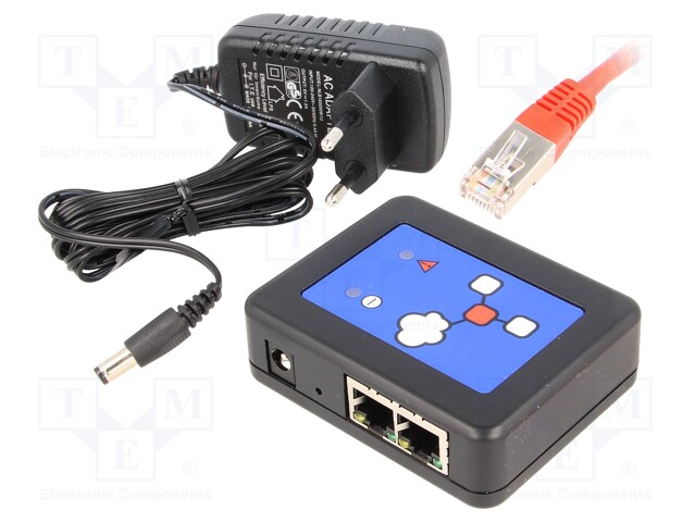 Interface converter; Ethernet,UART,USB; 82x65x25mm; 5VDC; HKSI-B