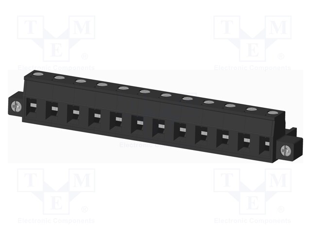 Connector: pluggable terminal block; plug; female; straight; 300V