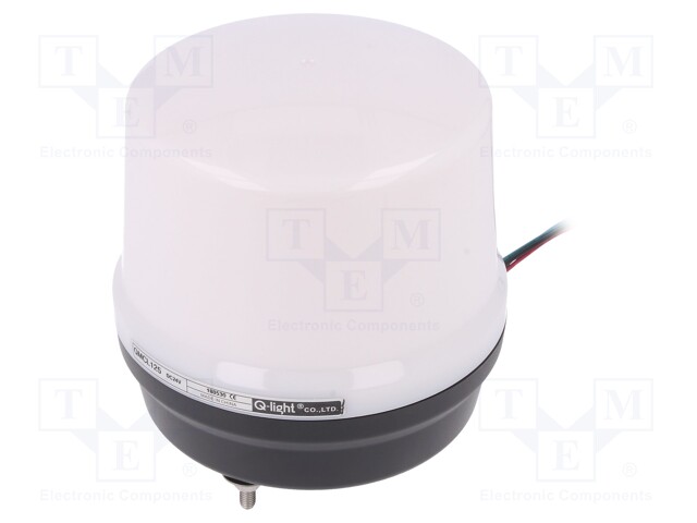 Signaller: lighting; continuous light; Series: QMCL; 24VDC; IP65