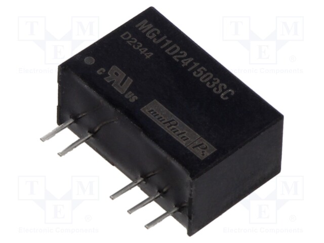 Converter: DC/DC; 1W; SIP; THT; MGJ1; OUT: 2