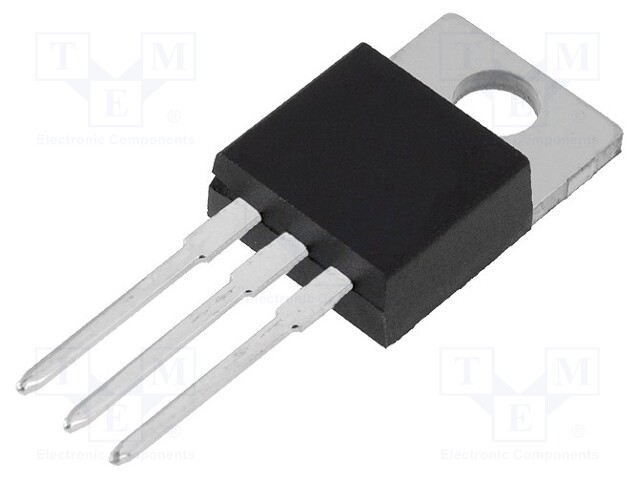 Transistor: P-MOSFET; unipolar; -60V; -18.7A; 81.1W; PG-TO220-3