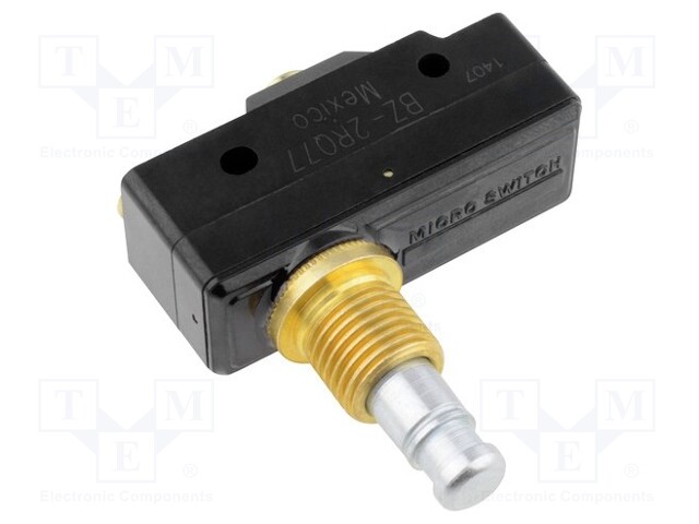 Microswitch SNAP ACTION; precise operation,with pin; SPDT; IP40