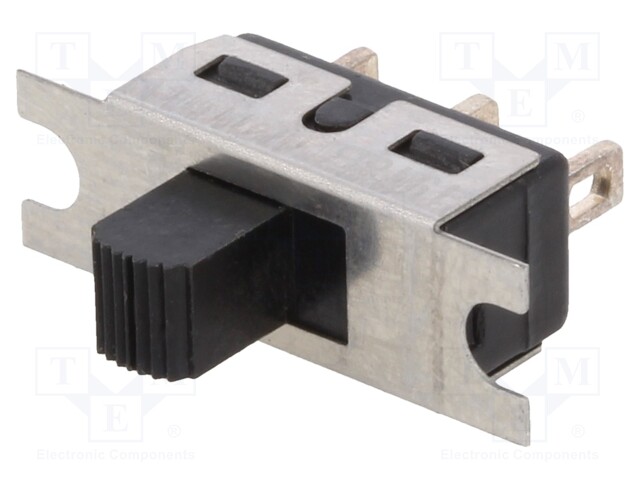 Switch: slide; Pos: 2; 2A/250VAC; 5A/28VDC; ON-ON; Mounting: screw