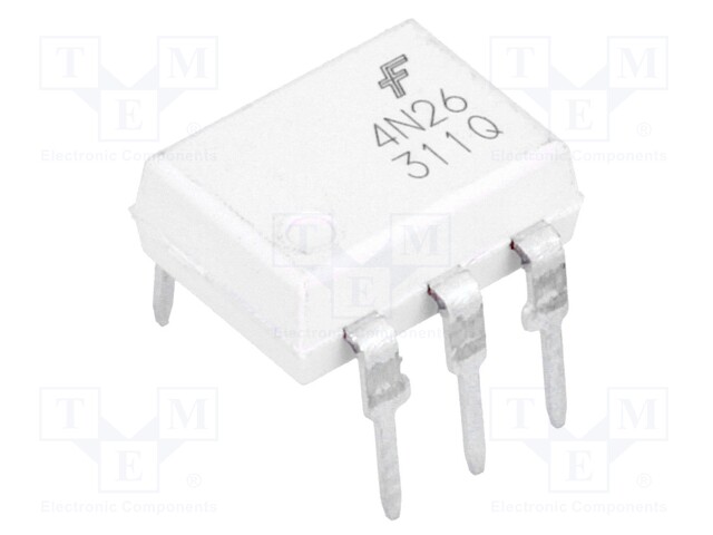 Optocoupler; THT; Channels: 1; Out: transistor; Uinsul: 7.5kV; DIP6