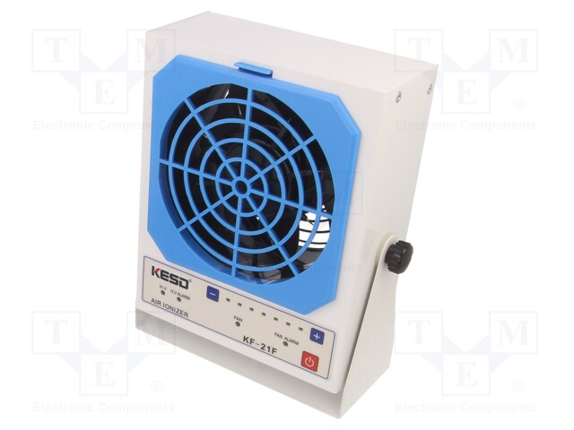 Ionized air gun; bench; ESD; 153.6÷244.2m3/h; 0÷40°C; 24VDC; ±10V