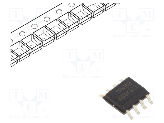 TSS thyristor; Urmax: 28V; Ifsm: 8A; SO8; UBO: 38V