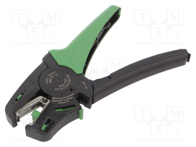 Tool: stripping tool; 0.03÷16mm2; Wire: round