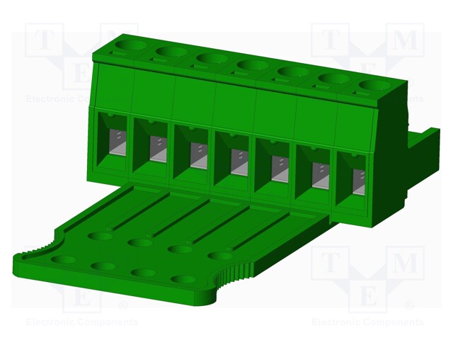 Connector: pluggable terminal block; plug; female; straight; 300V
