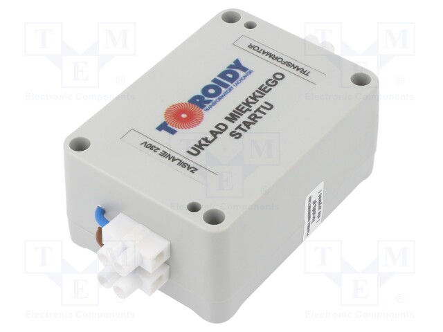 Soft-start; Mounting: DIN; Application: to transformers; 4kW; 17A