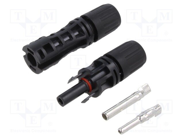 Connector: solar; male + female; 2.5÷10mm2; socket,plug; -40÷85°C