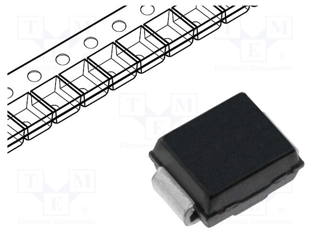 Diode: TVS; 0.6kW; 21.05V; 20.5A; unidirectional; ±5%; DO214AA