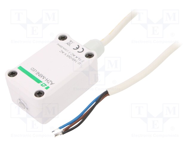 Twilight switch; IP65; 100÷265VAC; SPST-NO; wall mount; 16A; LED