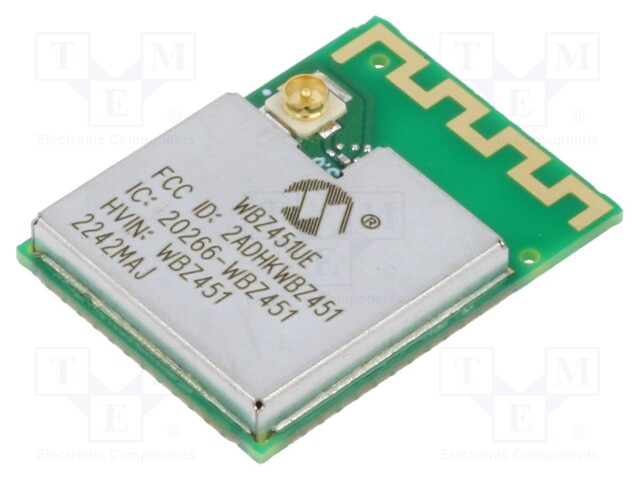 Module: Bluetooth Low Energy; SMD; 5.2; Class: 5.2; 2.4GHz; U.FL