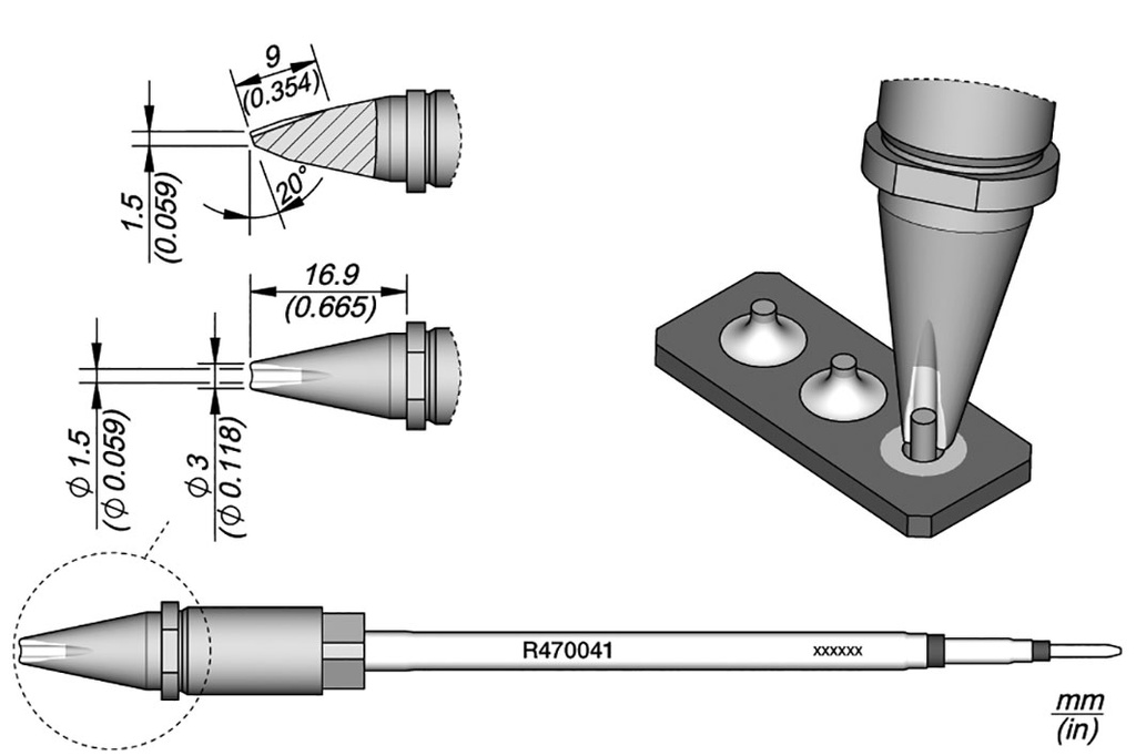 Tip; special; 1.5mm