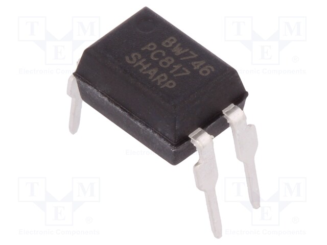 Optocoupler; THT; Channels: 1; Out: transistor; Uinsul: 5kV; Uce: 80V