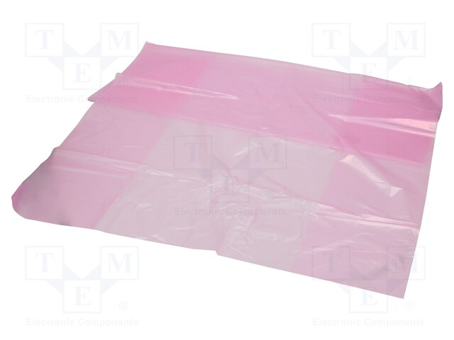 Waste bag; ESD; 23um; 120l; 10pcs; EN 61340-5-1; Mat: polyetylene