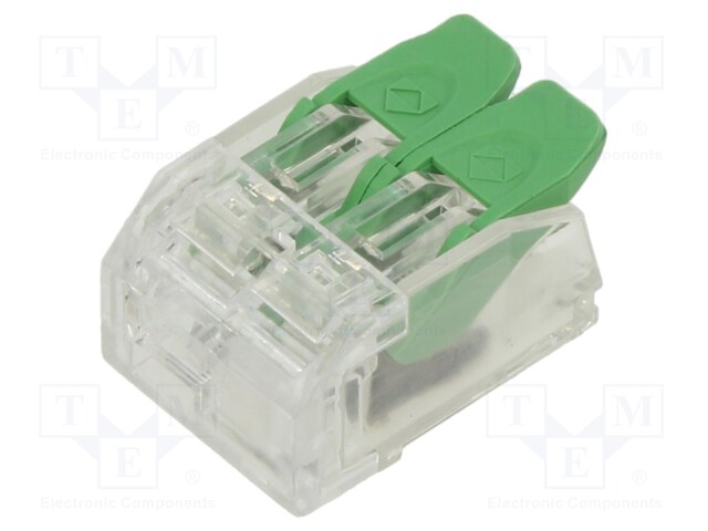 Quick splice; spring clamp; 0.2÷4mm2; 24AWG÷12AWG; 450V; 32A