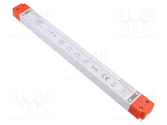 Power supply: switched-mode; LED; 100W; 24VDC; 4.16A; 220÷240VAC