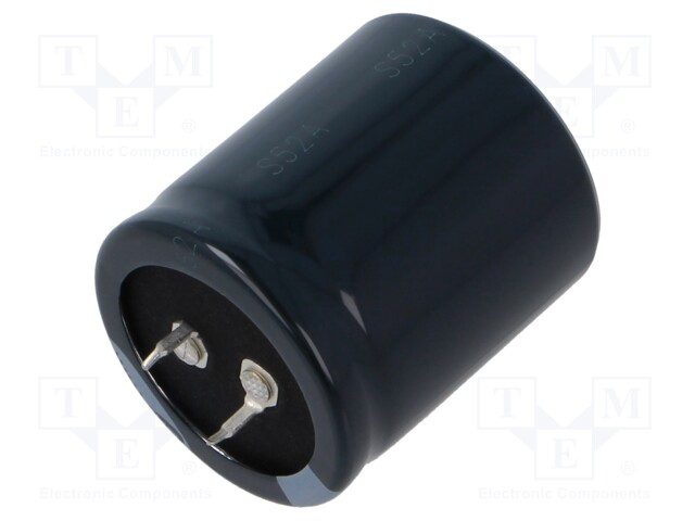 Capacitor: electrolytic; SNAP-IN; 2200uF; 160VDC; Ø35x40mm; ±20%