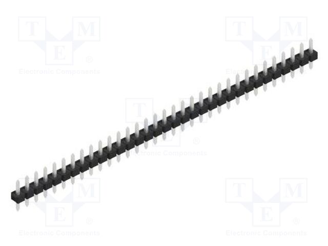 Connector: pin strips; pin header; male; PIN: 33; 2.54mm; THT; 1x33