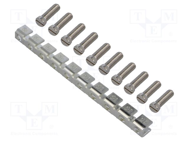 Fixed bridge; terminals: 10; 15mm