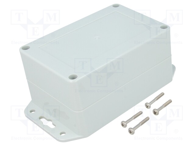 Enclosure: multipurpose; X: 80mm; Y: 120mm; Z: 60mm; ZP; light grey