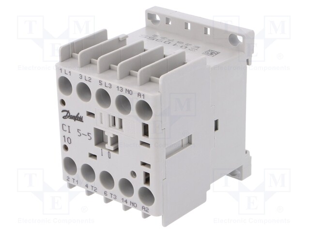 Contactor: 3-pole; NO x3; Auxiliary contacts: NO; 240VAC; 4.9A