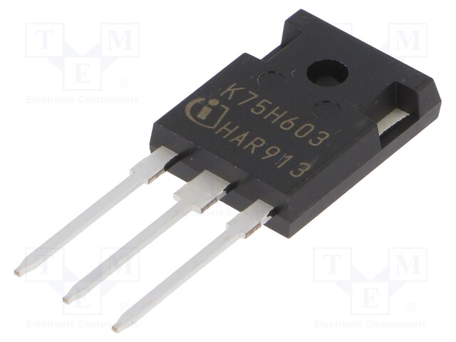 Transistor: IGBT; 600V; 75A; 428W; TO247-3