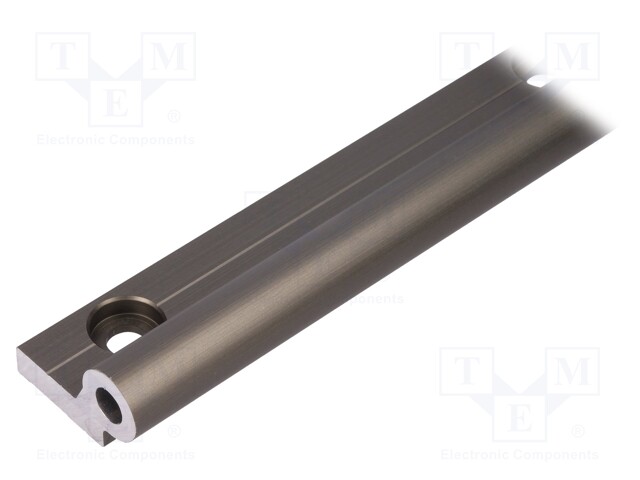 Single rail; aluminium; Ø: 16mm; L: 1250mm; DryLin® W; Shape: round