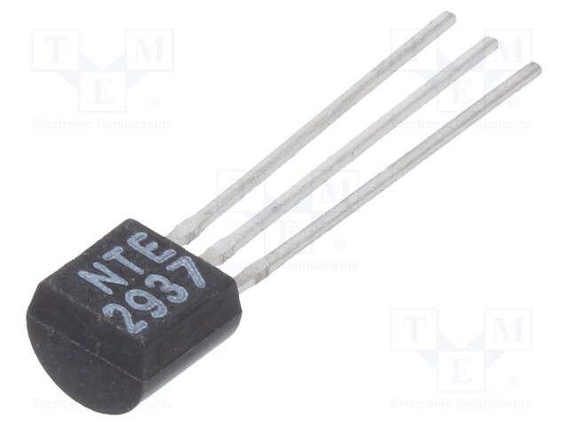 Transistor: P-JFET; unipolar; 350mW; TO92; 50mA