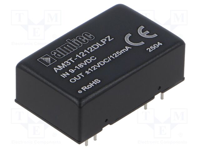 Converter: DC/DC; Protection: short circuit protection SCP