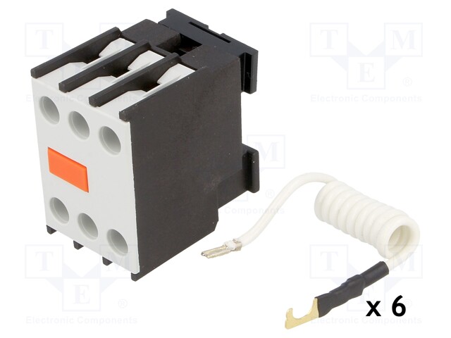 Contactors accessories: auxiliary contacts; Uoper.1: 240VAC