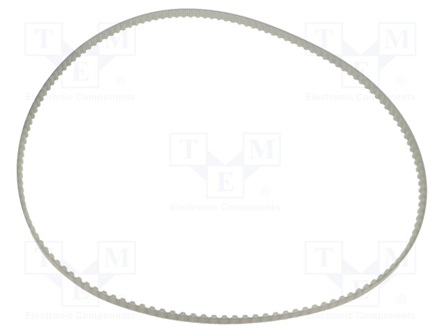 Timing belt; T5; W: 6mm; H: 2.2mm; Lw: 725mm; Tooth height: 1.2mm