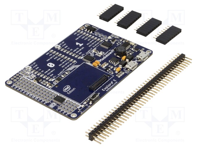 Adapter; USB B micro x2,pin strips; Features: Modulowo DuoNect