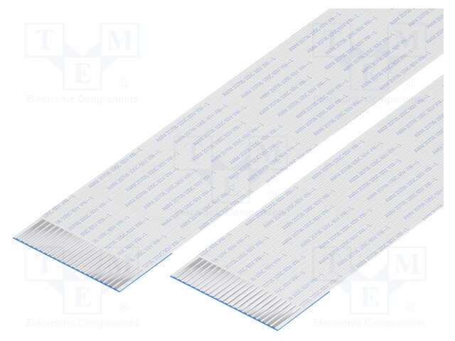 FFC cable; Cores: 22; Cable ph: 1mm; contacts on the same side