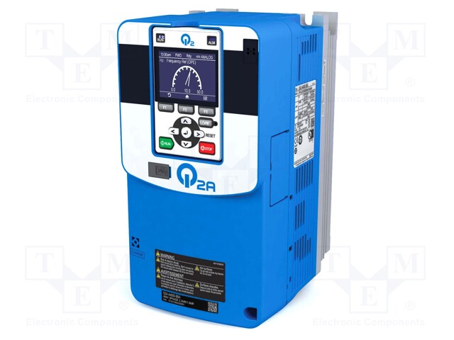 AC Motor, Speed Controller, 7.5 kW, Three Phase, 17.5 A, 50Hz / 60Hz, IP20, 380 V to 480 V