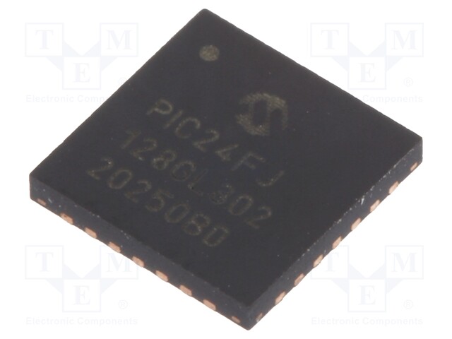 PIC microcontroller; Memory: 128kB; SRAM: 8B; SMD; SO28
