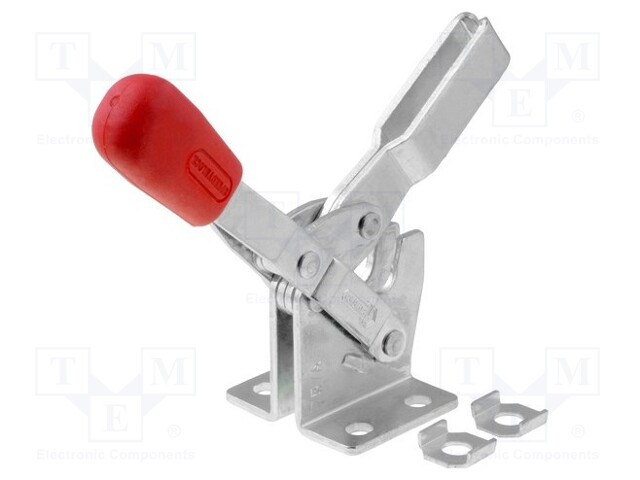 Vertical clamps; hardened steel; 3000N