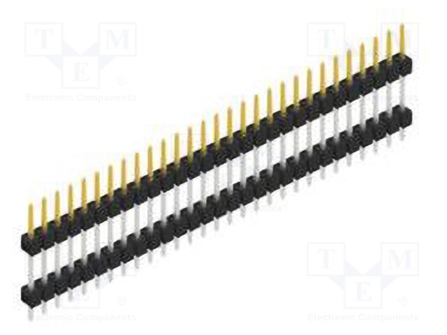 Connector: pin strips; pin header; male; PIN: 29; 2.54mm; THT; 1x29