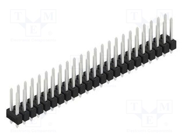 Connector: pin strips; pin header; male; PIN: 46; 2.54mm; THT; 2x23