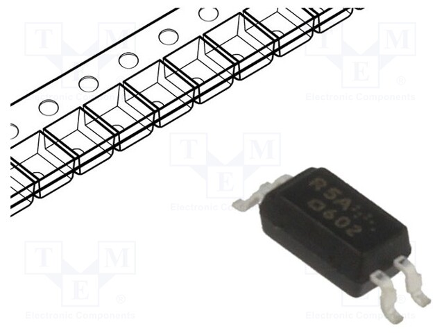 Optocoupler; SMD; Channels: 1; Out: transistor; Uinsul: 2.5kV; SSOP4