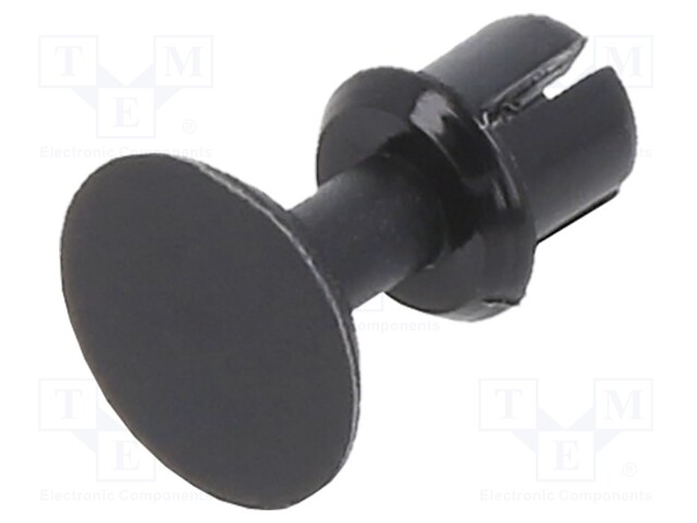 Rivet; polyamide; L.rivet: 3.5mm; Panel cutout diam: 3.6mm; UL94HB