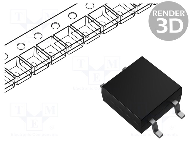 Relay: solid state; SPST-NC; 500mA; max.60VAC; max.60VDC; SMT; SOP4